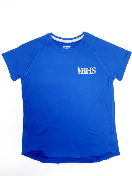 *NEW LOGO* Youth PE Shirt BARR/ Blue