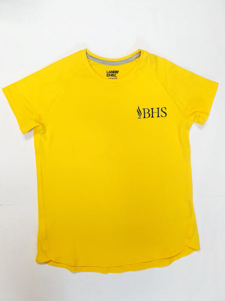 *NEW LOGO* ADULT PE Shirt- HASTINGS/ Yellow
