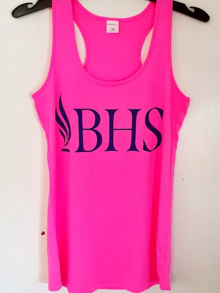 New BHS Swag - Neon Pink Racerback Tanks/Tees (Adult)