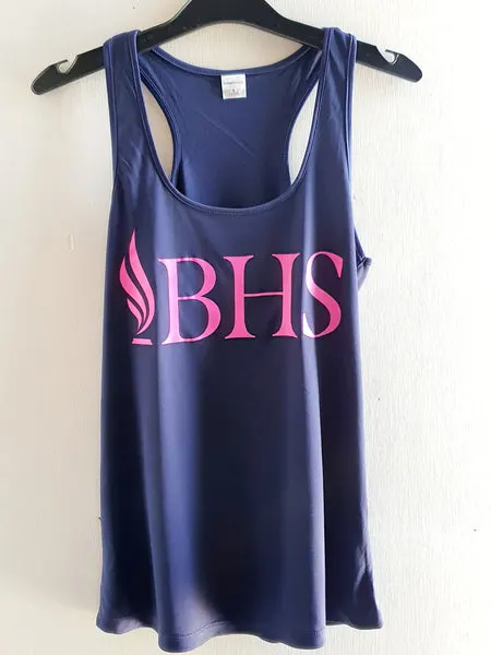 New BHS Swag - Navy Racerback Tanks (Adult)
